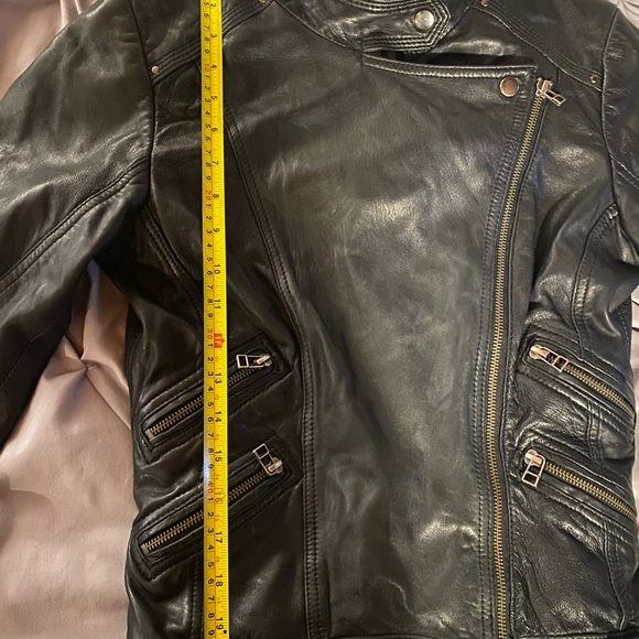 Danier Leather Biker Jacket - Picture 7 of 8